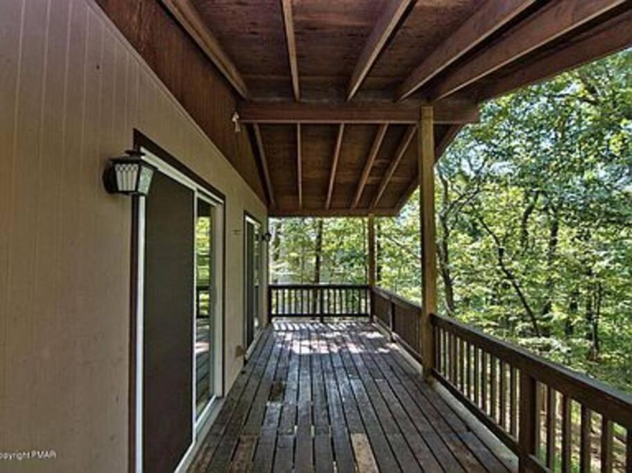 Clubhouse Lakeview Chalet East Stroudsburg Buitenkant foto