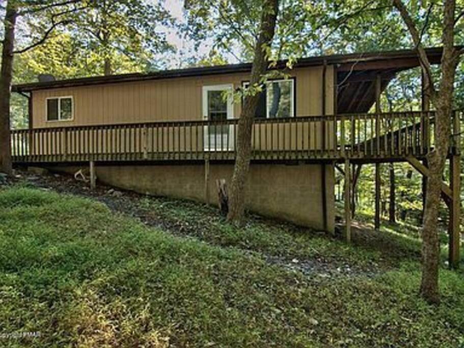Clubhouse Lakeview Chalet East Stroudsburg Buitenkant foto